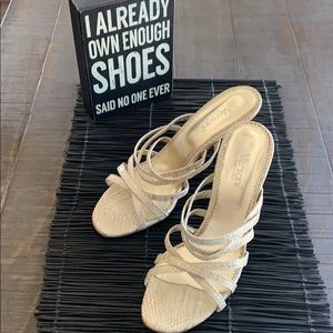 Versani 3 1/2 inch high heels.  Made in Italy